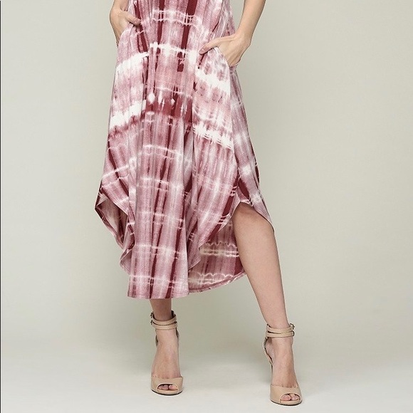 SUPER SOFT STRAPPY TIE DYE DRESS - Picture 14 of 15